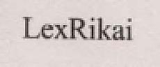 LexRikai (and logo) trademark logo