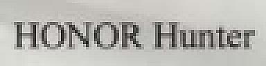 HONOR Hunter (Stylized) (and logo) trademark logo