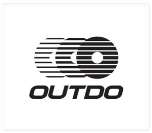 OUTDO AND DEVICE (and logo) trademark logo