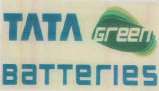 TATA GREEN BATTERIES (and logo) trademark logo