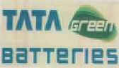 TATA GREEN BATTERIES (and logo) trademark logo
