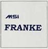 MSI FRANKE (and logo) trademark logo