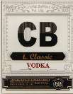 CB VODKA (and logo) trademark logo