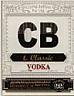 CB VODKA (and logo) trademark logo