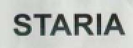 STARIA (and logo) trademark logo
