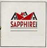 SAPPHIRE MAX (and logo) trademark logo
