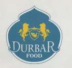 DURBAR FOOD (and logo) trademark logo