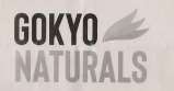 GOKYO NATURALS (and logo) trademark logo