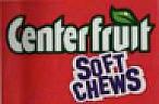 CENTER FRUIT SOFT CHEWS (and logo) trademark logo