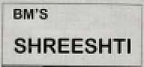 BM'S SHREESHTI (and logo) trademark logo