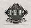 SINGHAM (and logo) trademark logo