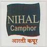 NIHAL CAMPHOR (and logo) trademark logo