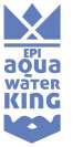 EPI AQUA WATER KING (and logo) trademark logo