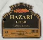 HAZARI GOLD (and logo) trademark logo