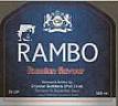 RAMBO RUSSIAN FLAVOUR (and logo) trademark logo