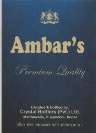 AMBAR'S PREMIUM QUALITY (and logo) trademark logo
