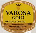VAROSA GOLD (and logo) trademark logo