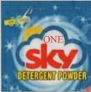 ONE SKY (and logo) trademark logo