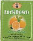 LOCKDOWN LEMON FLAVOUR (and logo) trademark logo