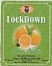 LOCKDOWN LEMON FLAVOUR (and logo) trademark logo