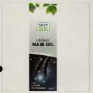 GB NATURE HERBS HERBAL HAIR OIL (and logo) trademark logo
