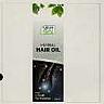 GB NATURE HERBS HERBAL HAIR OIL (and logo) trademark logo