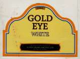 GOLD EYE WHITE (and logo) trademark logo