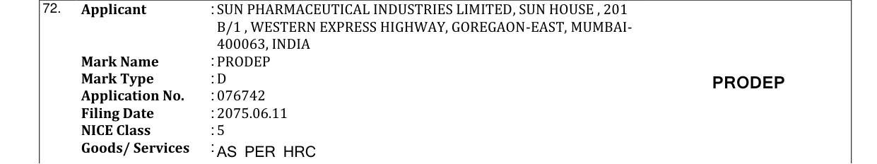Original bulletin entry for EVL