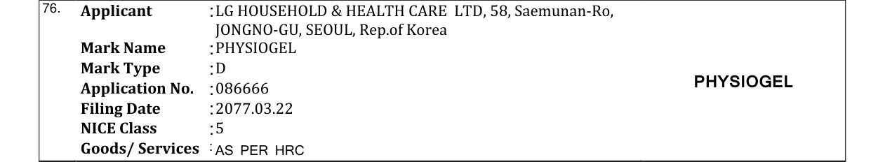 Original bulletin entry for LUBTEAR EYE DROPS (and logo)