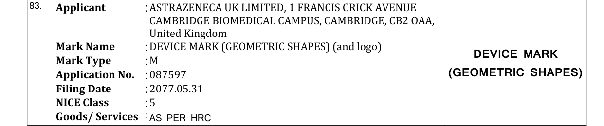 Original bulletin entry for CHERICOF