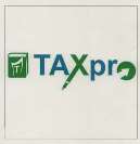 TAXPRO BIZ SERVICE PVT. LTD. (and logo) trademark logo