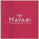 MAYABI FASHION WITH CULTURE (and logo) trademark logo