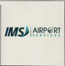 IMS AIRPORT SERVICES (and logo) trademark logo