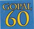 GOPAL 60 (FIGURATIVE) (and logo) trademark logo