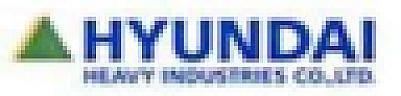 "HYUNDAI HEAVY INDUSTRIES CO.LTD. WITH DRVICE (and logo) trademark logo