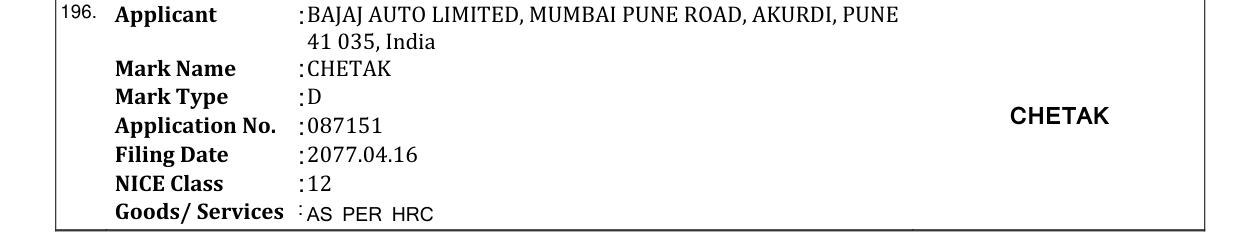 Original bulletin entry for THAR (and logo)