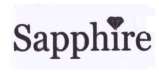 SAPPHIRE (and logo) trademark logo