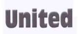 UNITED (and logo) trademark logo