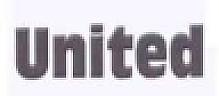 UNITED (and logo) trademark logo