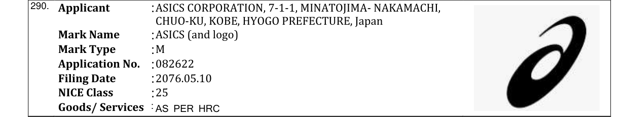 Original bulletin entry for MI (and logo)