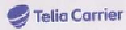 TELIA CARRIER (and logo) trademark logo