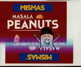 MISMAS SPICY GREEN PEAS (and logo) trademark logo
