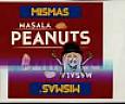 MISMAS SPICY GREEN PEAS (and logo) trademark logo