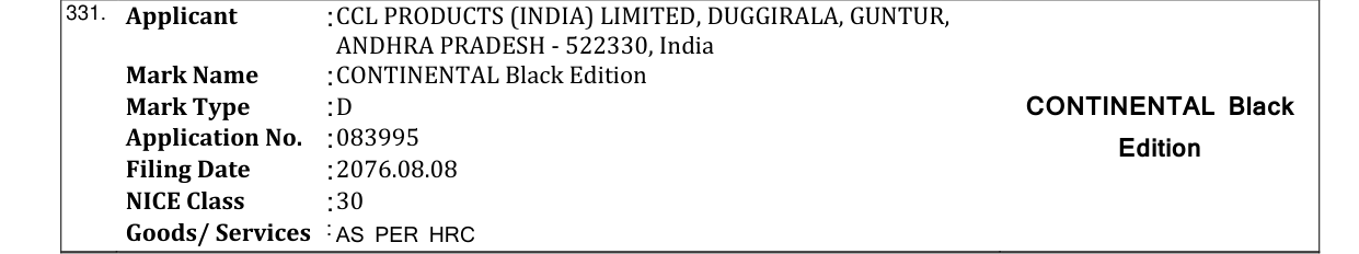 Original bulletin entry for LWH HERBS (and logo)