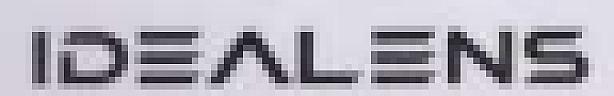 IDEALENS (and logo) trademark logo