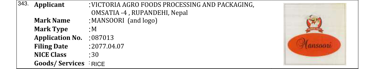 Original bulletin entry for KANAK (and logo)
