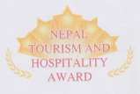 NEPAL TOURISM AND HOSPITALITY AWARD (and logo) trademark logo