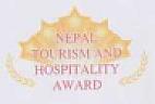 NEPAL TOURISM AND HOSPITALITY AWARD (and logo) trademark logo