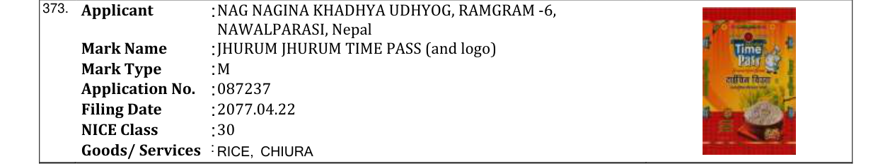 Original bulletin entry for SGK GOONKARI (and logo)