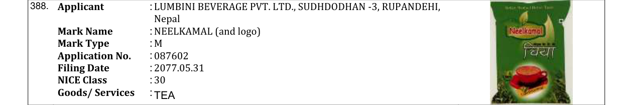 Original bulletin entry for CHB (and logo)